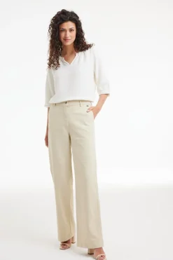 DiDi Pants Icon Gravel- Denim | Lange Broeken