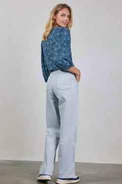 DiDi Pants Legend Air blue- Denim | Lange Broeken