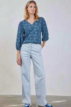 DiDi Pants Legend Air blue- Denim | Lange Broeken