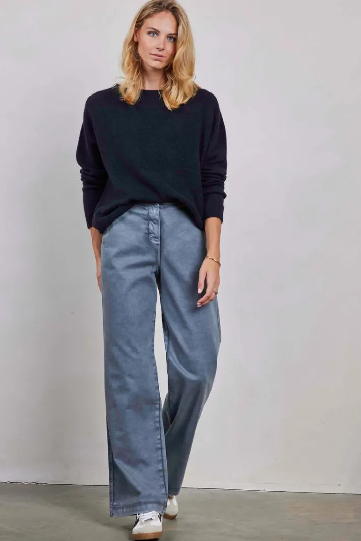 DiDi Pants Legend Dark shadow grey- Denim | Lange Broeken