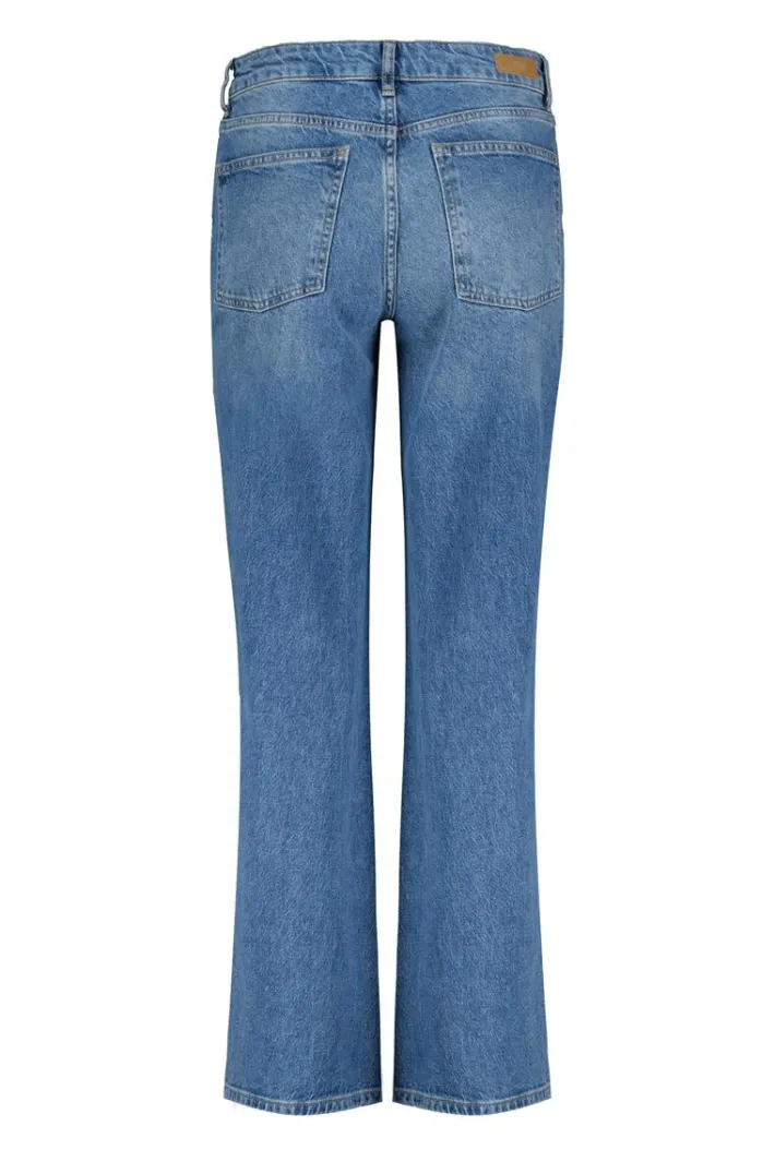 DiDi Pants Palazzo mid blue- Denim | Lange Broeken