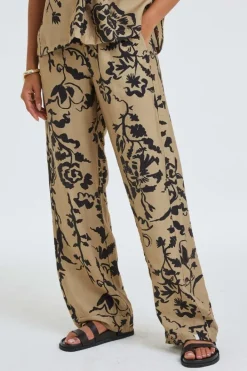 DiDi Pants Paloma Bouquet hunt print- Lange Broeken