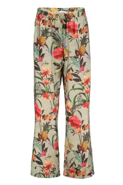 DiDi Pants Paloma Sand Magnificent print- Lange Broeken