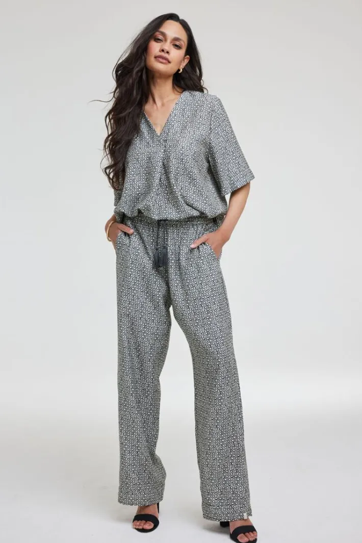 DiDi Pants Paloma Separe print- Lange Broeken