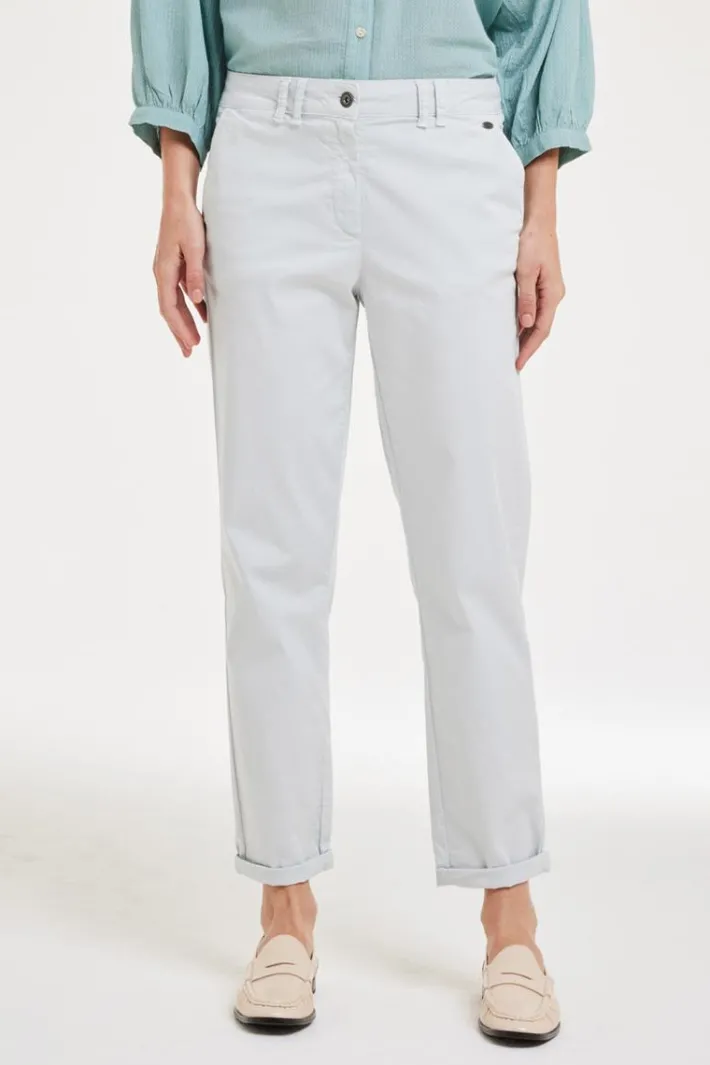 DiDi Pants Tyler Air blue- Lange Broeken