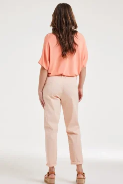 DiDi Pants Tyler Blush pink- Lange Broeken