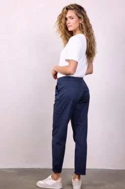 DiDi Pants Tyler Dark blue- Lange Broeken