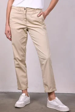 DiDi Pants Tyler Light sand- Lange Broeken