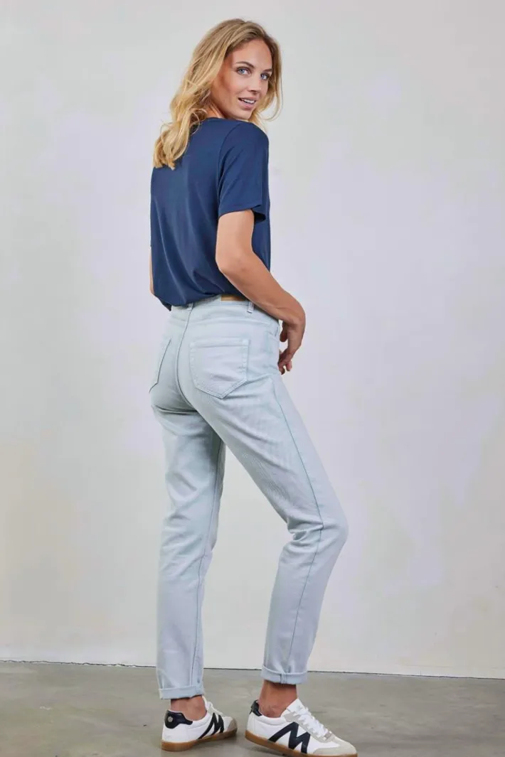DiDi Pants Tyra Air blue- Lange Broeken