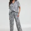 DiDi Pants Yara Pixel print- Lange Broeken