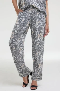 DiDi Pants Yara Pixel print- Lange Broeken