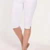 DiDi 5 pocket capri wit- Denim | Korte Broeken