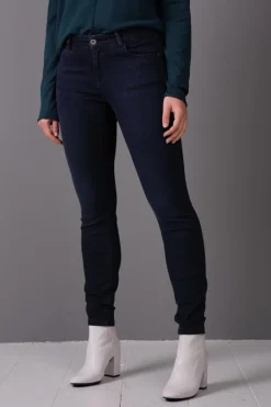 DiDi 5 pocket denim pants donkerblauw- Denim | Lange Broeken