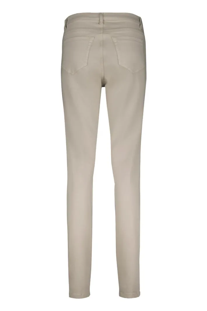 DiDi 5 pocket pants Tina in taupe- Lange Broeken
