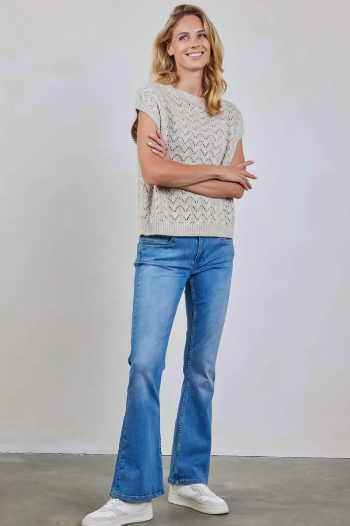 DiDi Pullover Alice Feather grey- Truien & Vesten
