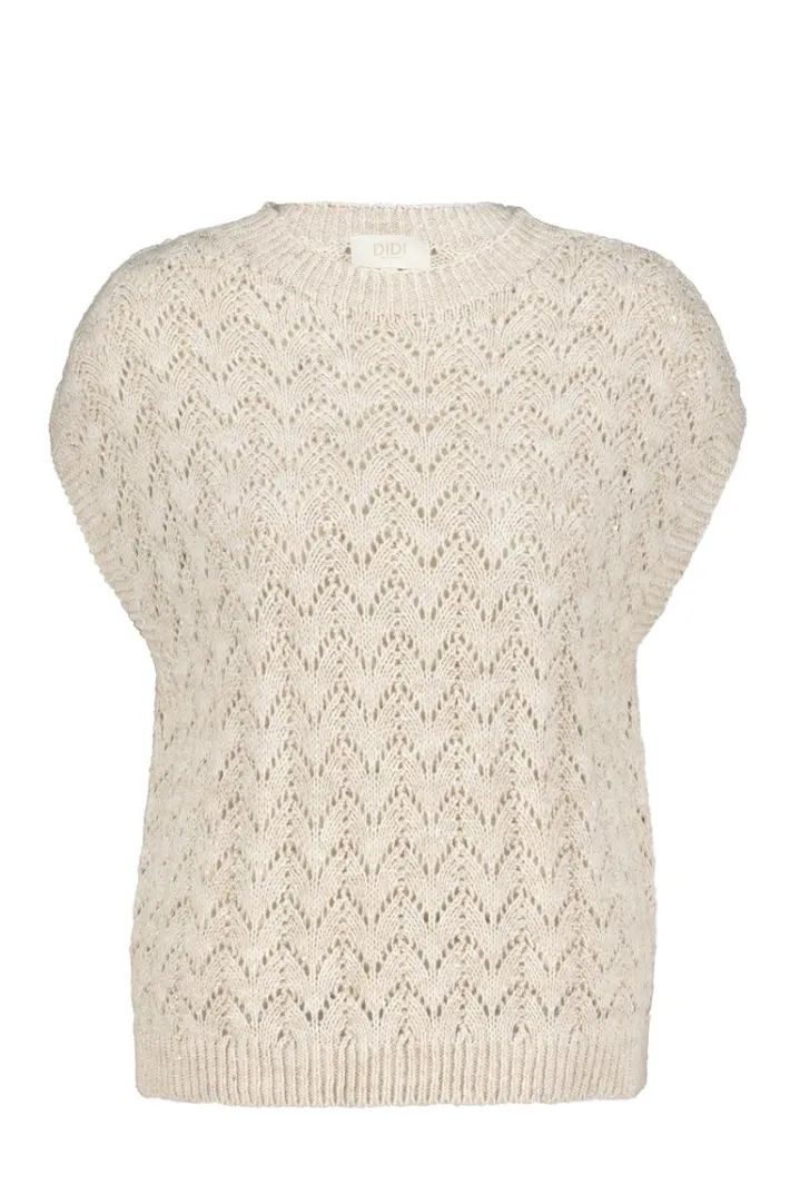 DiDi Pullover Alice Feather grey- Truien & Vesten