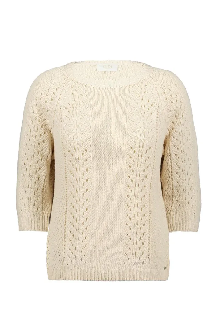 DiDi Pullover Cannes Ecru- Truien & Vesten