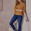 DiDi Pullover Cannes Spice brown- Truien & Vesten