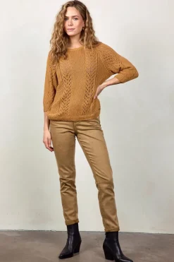 DiDi Pullover Cannes Spice brown- Truien & Vesten