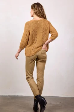 DiDi Pullover Cannes Spice brown- Truien & Vesten
