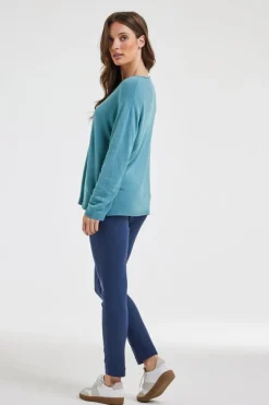 DiDi Pullover Gemma Atlantic green- Truien & Vesten