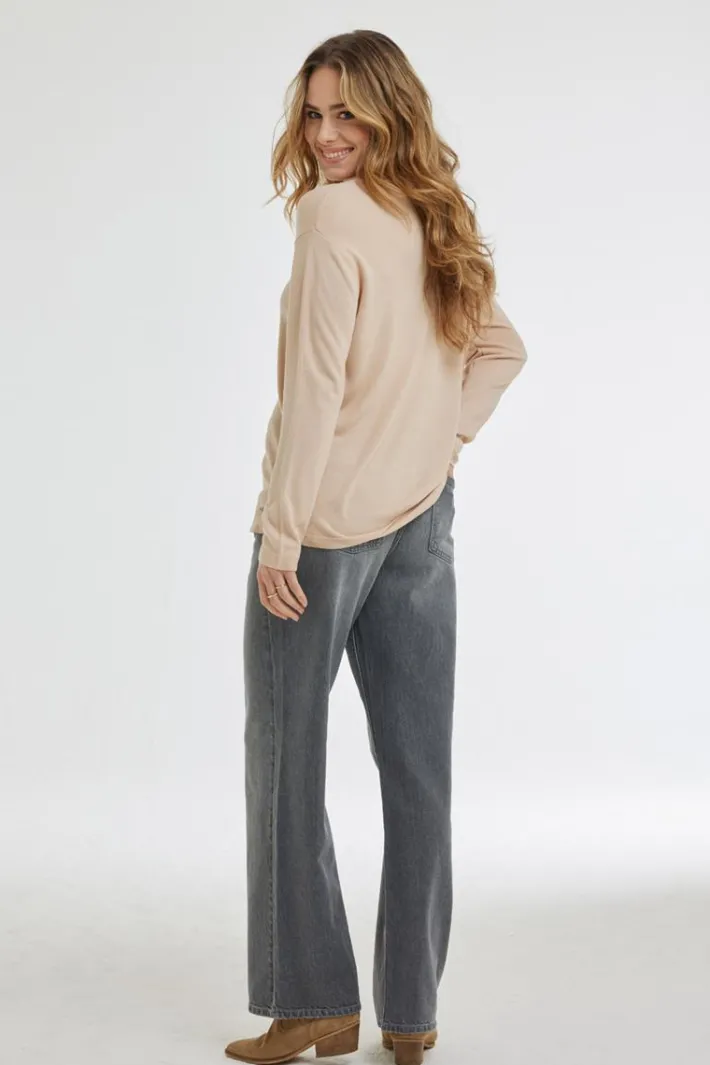 DiDi Pullover Gemma Light sand- Truien & Vesten