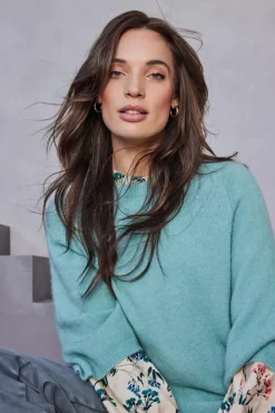 DiDi Pullover Nadia Surf green- Truien & Vesten