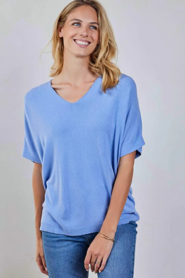 DiDi Pullover Stella Placid blue- Truien & Vesten