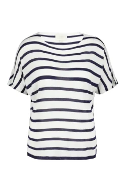 DiDi Pullover Tonia Blue Stripe- Truien & Vesten