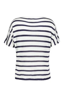 DiDi Pullover Tonia Blue Stripe- Truien & Vesten