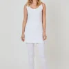 DiDi Singlet longer length wit- Basics | T-shirts & Tops