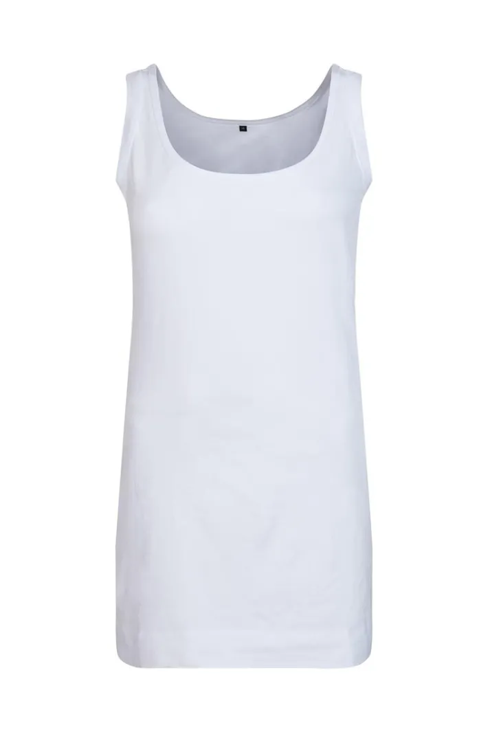 DiDi Singlet longer length wit- Basics | T-shirts & Tops