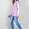 DiDi Sleeveless vest Diam in mauve mist- Truien & Vesten
