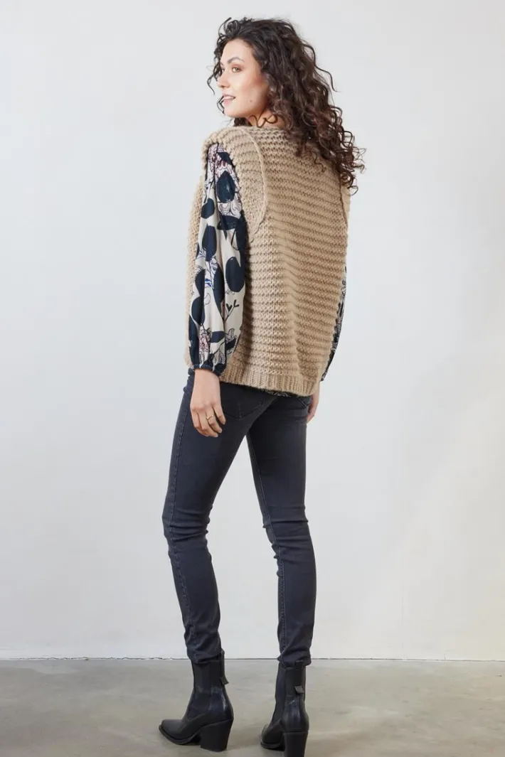 DiDi Sleeveless vest Emma in kit- Truien & Vesten | Gilets