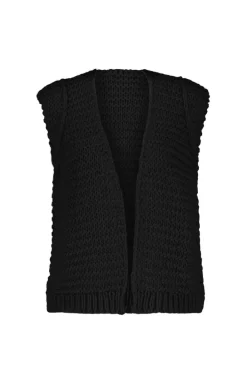 DiDi Sleeveless vest Emma in zwart- Truien & Vesten | Gilets