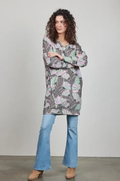 DiDi Sweat dress Chilly met Cosmic Flower print- Truien & Vesten | Sweaters