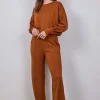 DiDi Sweat pants Raya Ginger brown- Lange Broeken