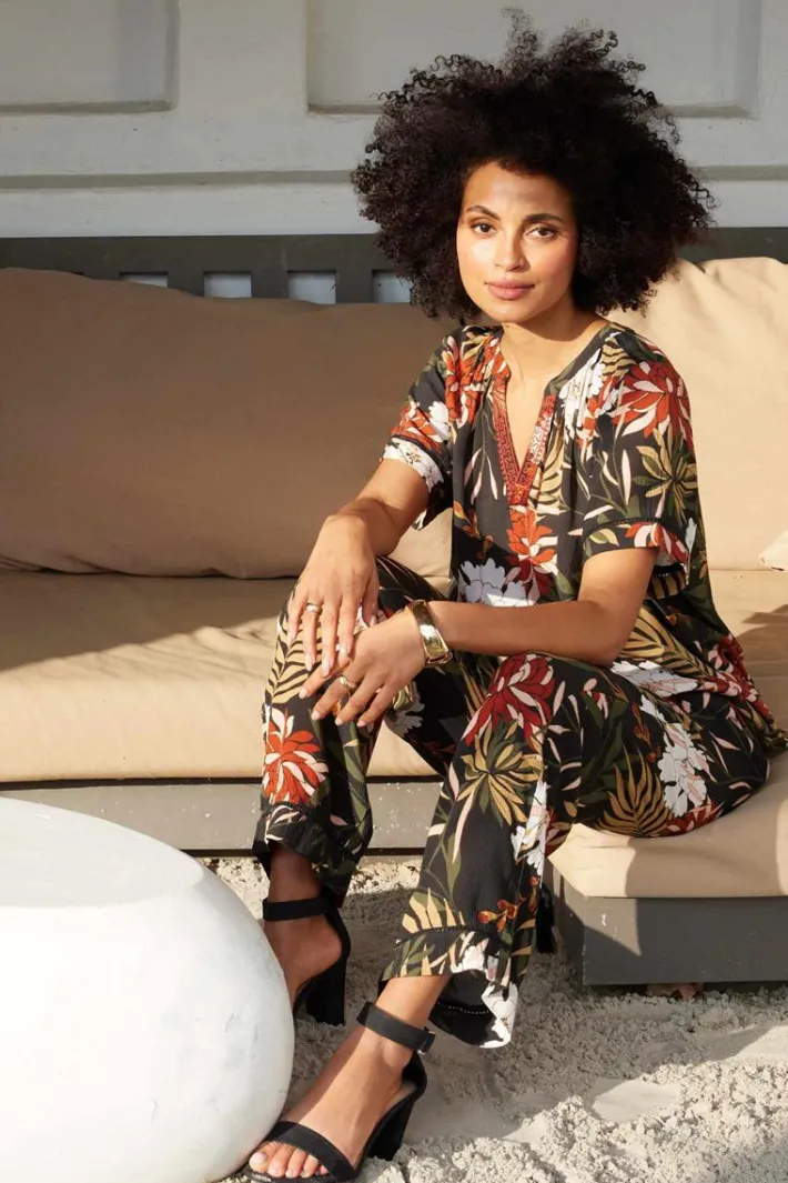 DiDi Top Ayanna Jungle print- Blouses
