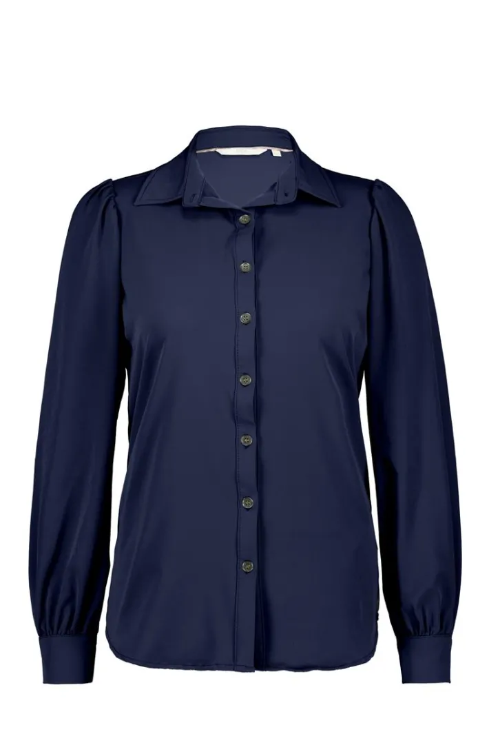DiDi Travel blouse Culture in dark navy- Travel | Blouses