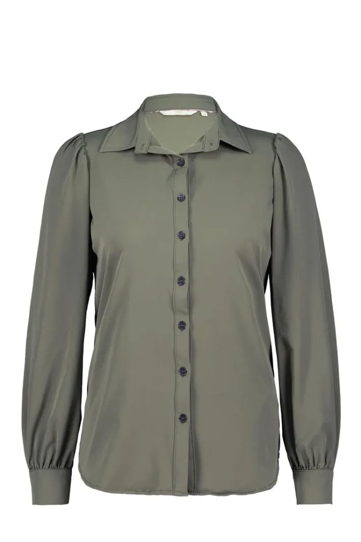 DiDi Travel blouse Culture in Dusty olive- Travel | Blouses