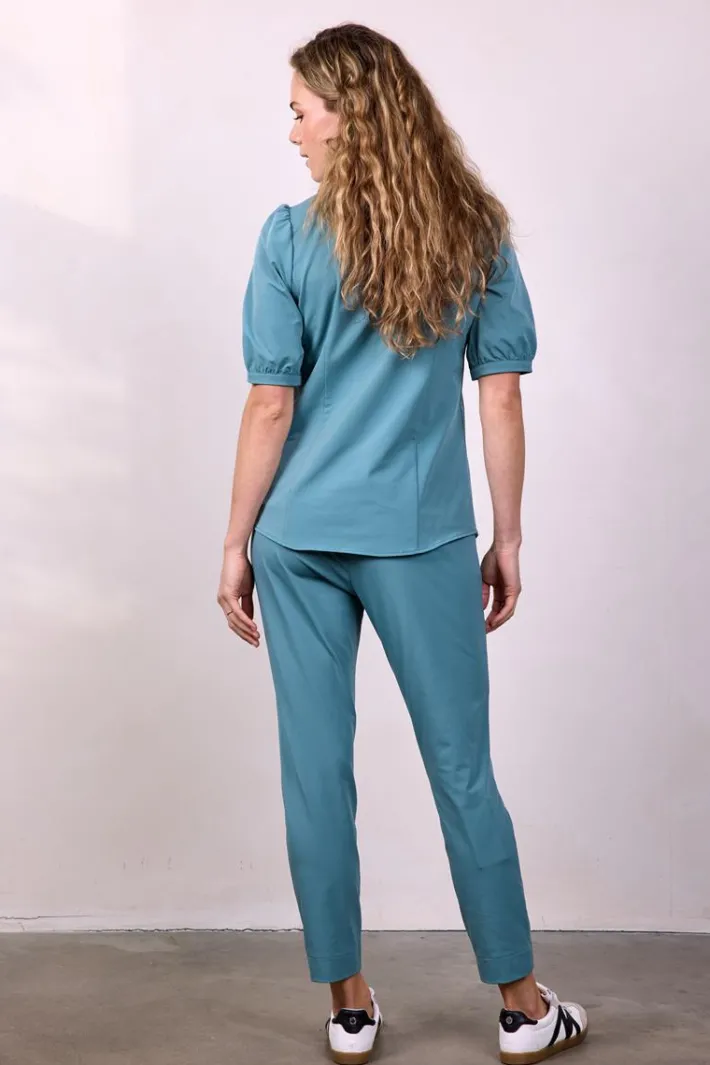 DiDi Travel blouse Destiny Atlantic green- Travel