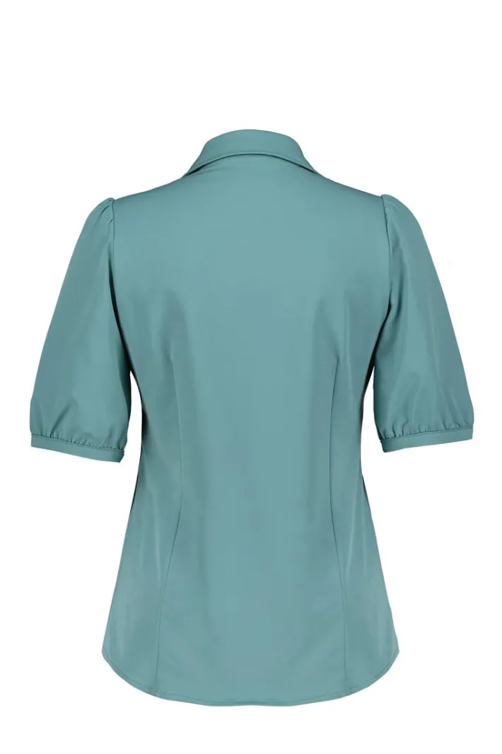 DiDi Travel blouse Destiny Atlantic green- Travel