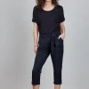 DiDi Travel capri Journal in black- Travel | Korte Broeken