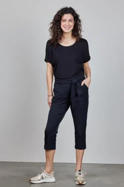 DiDi Travel capri Journal in black- Travel | Korte Broeken