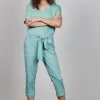 DiDi Travel capri Journal in granite green- Travel | Korte Broeken