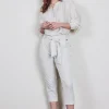 DiDi Travel capri Journal in light silver- Travel | Korte Broeken
