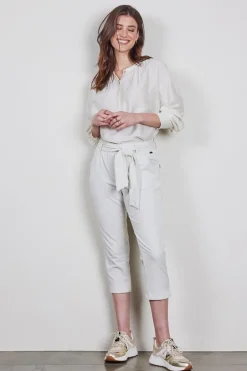 DiDi Travel capri Journal in light silver- Travel | Korte Broeken