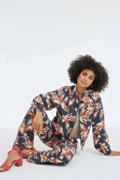 DiDi Travel jacket Brook Skydancer print- Travel | Jassen