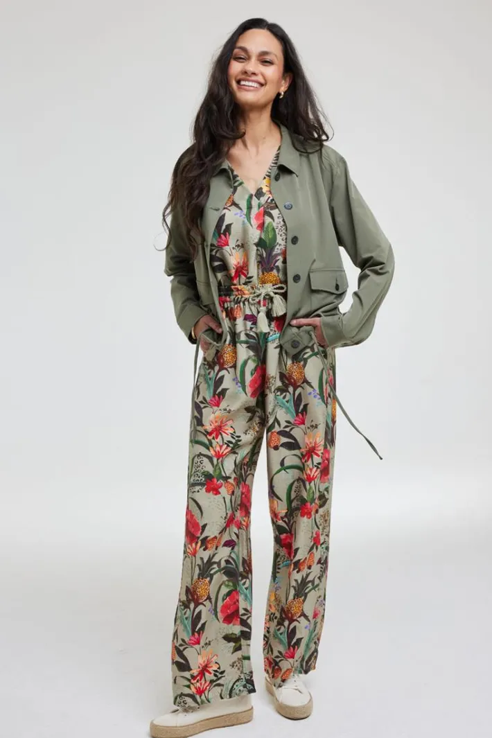 DiDi Travel jacket Mace in Dusty olive- Jassen | Travel