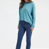 DiDi Travel pants Checkin in dark blue- Travel | Lange Broeken